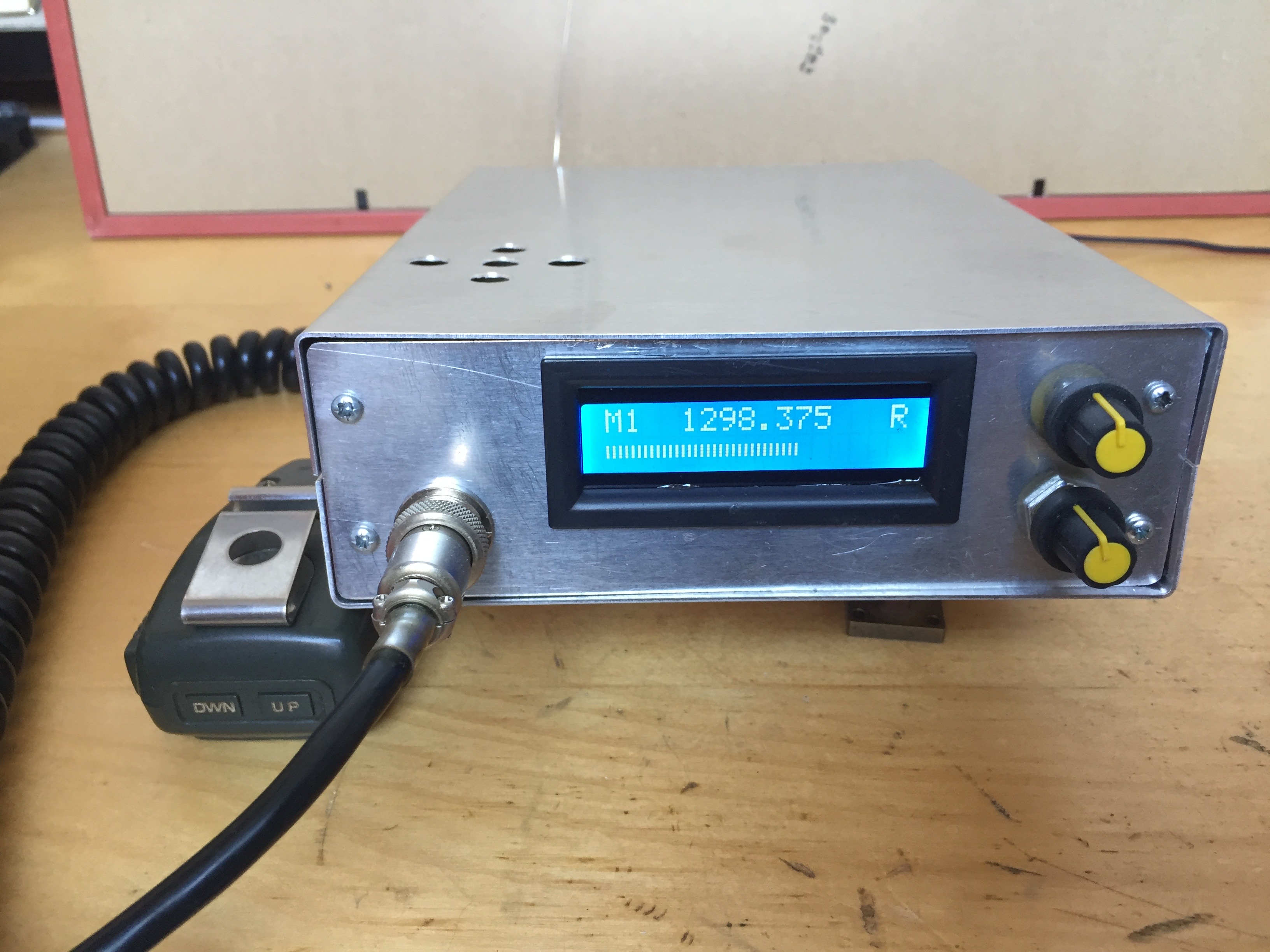 23cm NBFM transceiver PE1JPD amateur projects